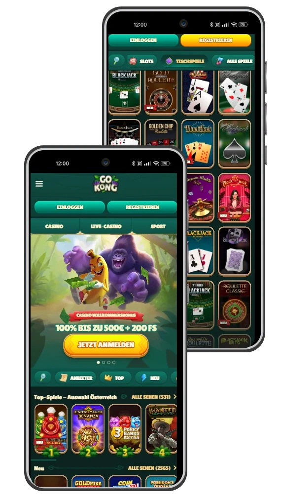 gokong casino mobile version